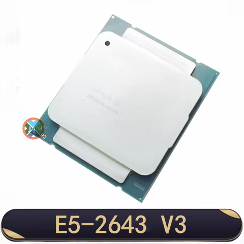 Xeon OEM Version cpu E5-2643V3 3.40GHZ 20M 6CORES 22NM E5 2643 V3 LGA2011-3 135W E5-2643 V3 Processo