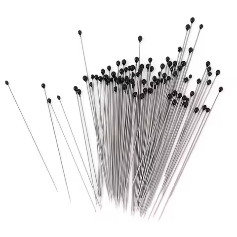100 Pcs Insect Pins Specimen Pins Stainless Steel With Plastic Box For School Lab Entomology Dissect