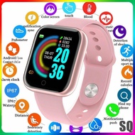 Đồng Hồ Thông Minh Y68 Phù Hợp Cả Nam Và Nữ Nhiều Màu Thay Được Hình Nền Đo Nhịp Tim Kết Nối Với Điệ