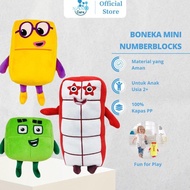 Boneka Mini Numberblocks Plush Doll Educational Stuffed Number