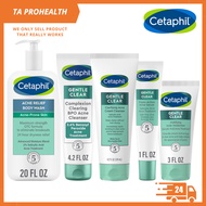 Cetaphil Gentle Clear Clarifying Acne Cream Cleanser / Mattifying Acne Moisturizer / Acne Body Wash