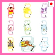 Tees Factory Sumikkogurashi Twin Carabiner Holder Polar Bear H9.2 x W4.1 x D0.5cm SG-5541498SI ,Shin