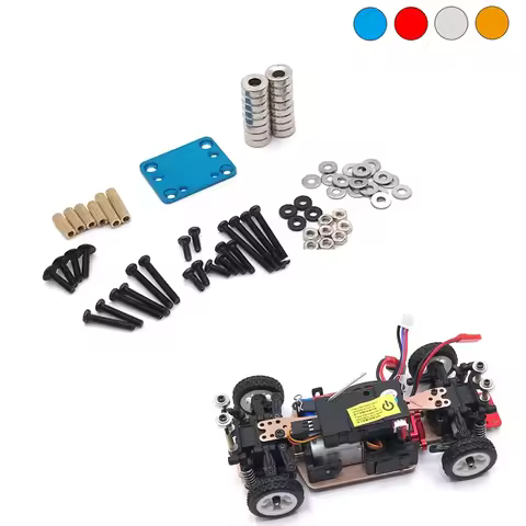 1/28 RC Car Invisible Magnet Body Post Mount - Fixed for WLtoys 284131/K969/K989/P929 & Kyosho MINI-