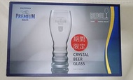 [100%全新未開] Suntory Premium 三得利 x Riedel 期間限定 水晶啤酒杯 玻璃杯 水杯 crystal beer glass ***另有Asahi Yebisu Sapporo Hoegaarden Kirin Stella 嘉士伯 1664 藍妹 百威 生力等啤酒產品出售