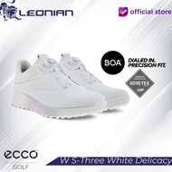 Ecco Women'S Golf Shoes S-Three Boa White/Delicacy/White - Women'S Golf Shoes
