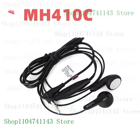 New Original for Sony MH410C Headset Earphone Earbud for Apple IPod IPhone MP3 MP4 Black Earbuds Ear