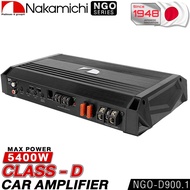 NAKAMICHI AMPLIFIER CLASS-D Max Power 5400W NGO-D900.1 / เพาเวอร์ แอมป์ เครื่องเสียงรถยนต์ แอมป์ เพาเวอร์ คลาสดี