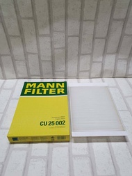 กรองแอร์ ตัวนอก / ตัวใน Benz  W238 / C238  ( ตั้งแต่ 2016 - )   Cabin air filter Mann CU25002 / CUK 