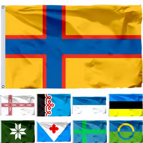 Estonia Ingrian People Flag 90x150cm Mulgimaa 3x5ft Regional and Minority Flags Setomaa Banner 21X14