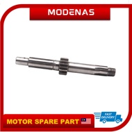 MODENAS KRISS2 MAIN SHAFT ASSY KRISS-II KRISS2 KRISS110-2 AXLE GEAR SUB 11T GEARBOX GEAR BOX SHAFT T
