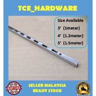 AA Upright System Railing Railling for Shelf or Display Shelf 3ft 4ft 5ft