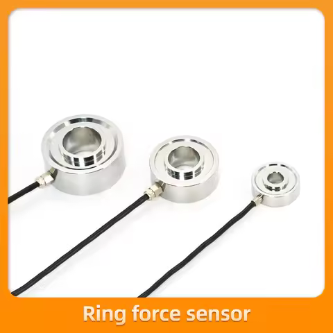 Ring Force Load Cell Sensor, Test Tension and Compression Stainless Steel, High Precision Weight Sen