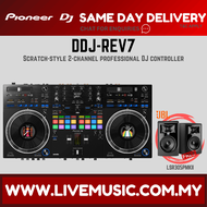 Pioneer DJ DDJ-REV7 Scratch-style 2-channel professional DJ controller With Monitor Speaker And Bag 