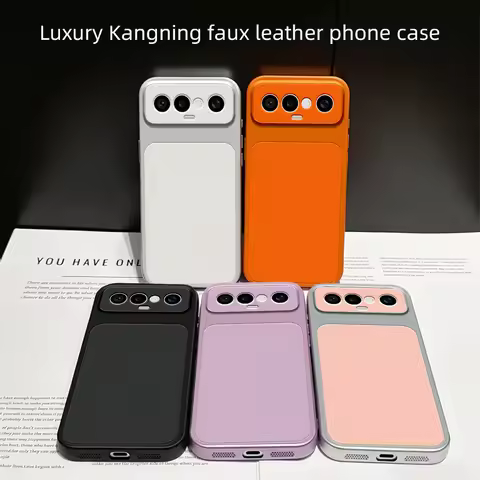 For Vivo X300 FE Case Vivo S50 Pro mini Cover Case Luxury LensProtection Case Protect Matte leather 