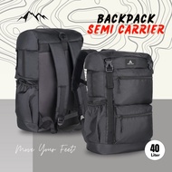 WS ADVENTURE Men's Semi-Carier Backpack 40L Capacity Men's Backpack for Work, College, Travel, Outdo