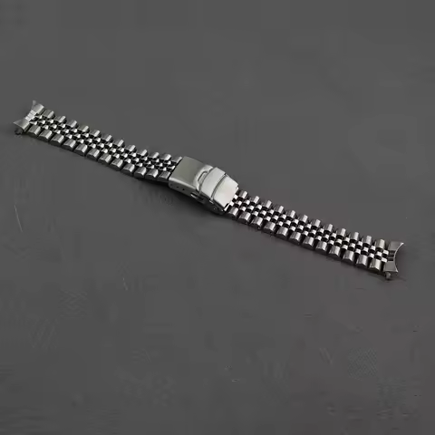 For Seiko Presage SSA343 Cocktail Time 20mm Silver Jubilee Steel Watch Band Wrist Strap Bracelet Wit