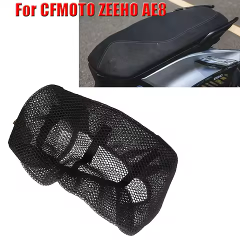 Motorcycle 3D Breathable Sunscreen Mesh Protecting Cushion Seat Cover For CFMOTO ZEEHO zeeho AE8 Sea