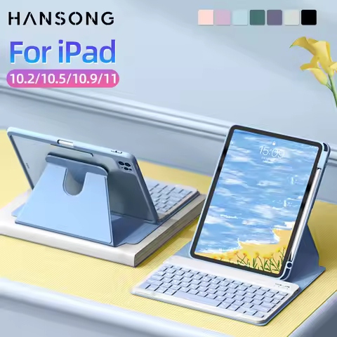 For iPad Keyboard Case For iPad 10th Generation Case For iPad 10.2 9/8/7th Air 3 10.5 Pro Air 4 5 10