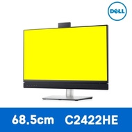 [Departing today] Dell DELL C2422HE 24-inch video conferencing FHD monitor with built-in camera speaker microphone