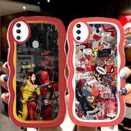 S-52 Deadpool Casing for Samsung A20S M11 M10 A20 A11 A10 A10S M20 A21S transparent TPU