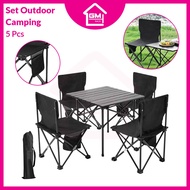 [GMRACK] SET KERUSI MEJA CAMPING TABLE PORTABLE FOLDABLE TABLE CAMPING OUTDOOR TABLE AND CHAIR SET G