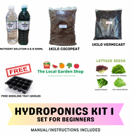 HYDROPONICS  KIT 1 FOR BEGINNERS / Manual included