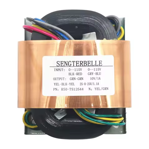 R50-TS12544 65W Pure Copper R-core Power Transformer Double 25V+10V For Bryston BP26 Preamplifier Au
