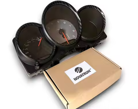 Fit for Porsche 981 Cayman Boxster GT4 GTS Dashboard Dial Gauge Rings Bezel Trim Set