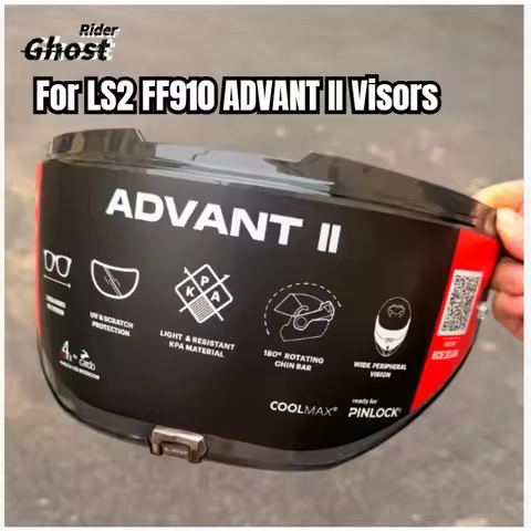 Helmet Replacement Parts for LS2 FF910 ADVANT II Modular Motorcycle Helmet Black Lens Sun Visor