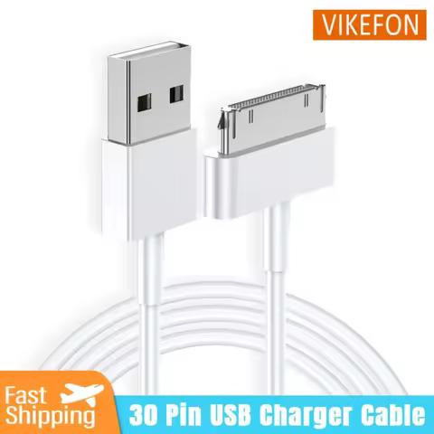 Data Cable Usb Charger 30 Pin USB Chargers Cable For IPhone 4 4s 3G 3GS IPad 1 2 3 IPod Adapter Acce
