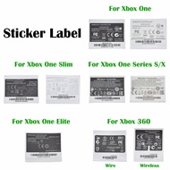 1 pcs For XBOX Series S/X Skin Sticker Stickers Skins For XBOX 360/ONE Slim S/Elite Handle Label Back Sticker Controller