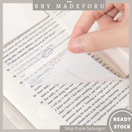 【READY STOCK】Transparent Sticky Notes Set 50Sheets Waterproof Memo Pad study planner Stationery