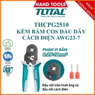 AWG23-7 TOTAL THCPG2510 insulated wire crimping pliers