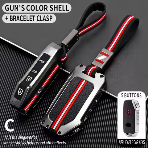 for Kia K3/K5 DL3/K7/K8 GL3/Sorento MQ4/KA4 Carnival/Sportage NQ5/Niro SG2/Seltos/EV6 Metal Car Key 
