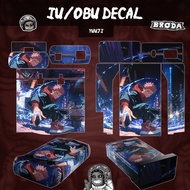 OBU Sticker Waterproof "Yuuji"