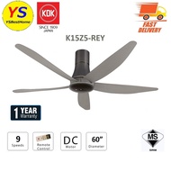 KDK 60" Ceiling Fan K15Z5-REY