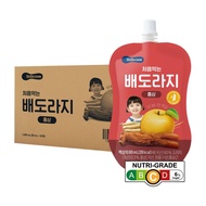 BebeCook 20 x Brewed Korean Golden Pear Drink w Bellflower Root and Red Ginseng 80ML