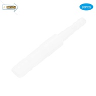 CAUSI 20pcs Set Aquarium Hose Adapter, 4mm to 8mm Practical PVC Tube Connector, Accessories Tube Con