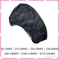 [ChiwanjicdMY] Outboard Engine Cover Boat Engine Cover Oxford Cloth Waterproof Adjustable Boat