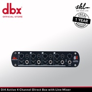 DBX Di4 Active 4 Channel Direct Box with Line Mixer