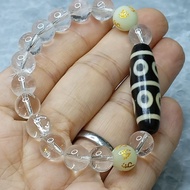 Bracelet bracelet Dzi bracelet Eight Eye Dzi bracelet (9mm)