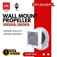 KDK 10EGKB (10cm/4") /15EGKB (15cm/6")WALL MOUNTED VENTILATING FANS.EZ FANS KIPAS EXHAUST 排气扇