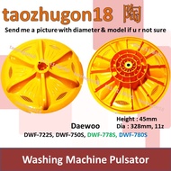 Daewoo Washing Machine Pulsator Mesin Basuh Kipas | DWF-722S DWF-750S DWF-778S DWF-780S