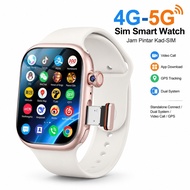4G-5G Sim Card Smart Watch 2.3inch HD NFC Jam Pintar Kad-SIM GPS App Download For Student Teenager