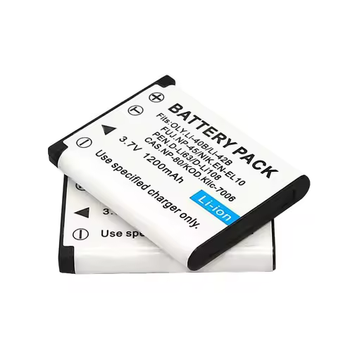 CNP80 Li42B FNP45 ENEL10 K7006 3.7V 1200mAh Camera Lithium Battery Pack
