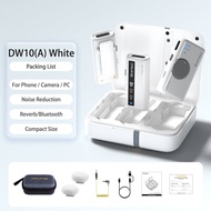 7RYMS iRay DW10 Wireless Lavalier Microphone with Charging Case Denoise Reverb Functions Built in Bl