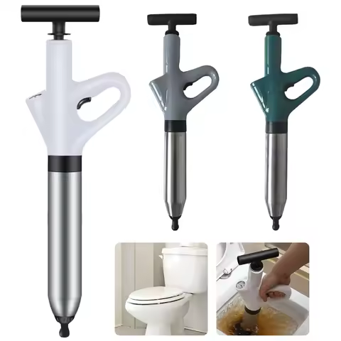 Plunger Toilet Stainless Steel Drain Clog Remover Tools Plumbing Tools Snake Drain Clog Remover for 