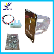 WEIYU 5Pcs Coinslot 1 Piso 5 Peso With Sensor for PISONET / PISO NET / METAL BOX / Pisowifi / Vendo 