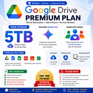 GOOGLE DRIVE 5TB & GEMINI PRO