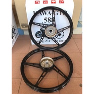 SPORT RIM 588 RACING F1 FOR HONDA WAVE 100 COLOUR BLACK